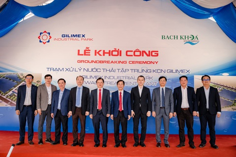Gilimex Thừa Thiên Huế khởi công trạm xử lý nước thải tập trung- Ảnh 2. Gilimex Thừa Thiên Huế khởi công trạm xử lý nước thải tập trung- Ảnh 2.