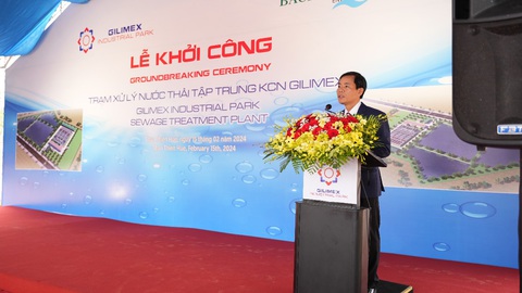 Gilimex Thừa Thiên Huế khởi công trạm xử lý nước thải tập trung- Ảnh 3. Gilimex Thừa Thiên Huế khởi công trạm xử lý nước thải tập trung- Ảnh 3.