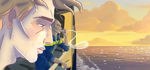 Giải thưởng Hoạt hình Anh công bố đề cử năm 2024- Ảnh 6. Christopher at Sea.