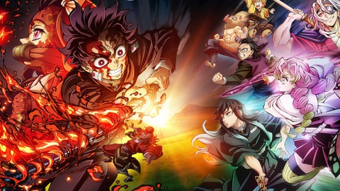 Thanh gươm diệt quỷ và loạt anime đáng mong đợi trong năm 2024- Ảnh 2. Ngoài tổng kết, khán giả ra rạp xem phim cũng sẽ có đặc quyền được xem tập 1 của mùa mới trước vài tháng - Ảnh: Ufotable
