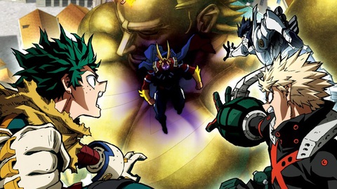 Thanh gươm diệt quỷ và loạt anime đáng mong đợi trong năm 2024- Ảnh 6. Nhân vật phản diện của phần phim này có tạo hình rất giống All-Might - Ảnh: Toho