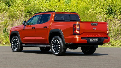 Phác thảo Nissan Navara đời mới: Phá cách như Triton, có động cơ hybrid- Ảnh 2. Triton và Navara đời mới nhất có chung kết cấu kỹ thuật nên sẽ có nhiều thông số chung, tuy nhiên nội và ngoại thất xe sẽ được 2 hãng tùy biến để tạo cá tính riêng - Ảnh: Theottle