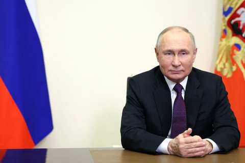 Tổng thống Nga Vladimir Putin - Ảnh: REUTERS Tổng thống Nga Vladimir Putin - Ảnh: REUTERS