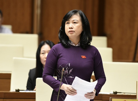 Mua bảo hiểm y tế nhưng khám chữa bệnh tỉnh khác không được thanh toán đầy đủ do trái tuyến?- Ảnh 1. Bộ trưởng Bộ Y tế Đào Hồng Lan - Ảnh: GIA HÂN