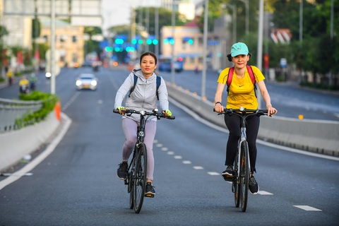 Duy trì thể dục, thể thao hằng ngày để có sức khỏe tốt - Ảnh: Q.ĐỊNH Duy trì thể dục, thể thao hằng ngày để có sức khỏe tốt - Ảnh: Q.ĐỊNH