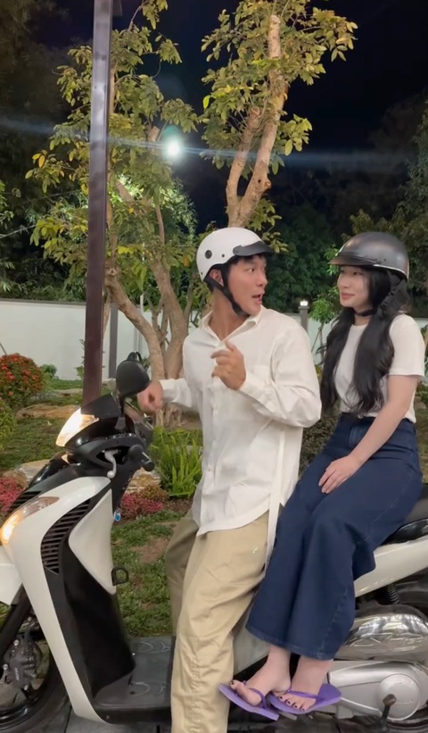Lê Dương Bảo Lâm mai mối em vợ cho Song Luân, netizen nhiệt tình đẩy thuyền- Ảnh 1. Em gái vợ Lê Dương Bảo Lâm đóng clip parody với Song Luân để quảng cáo ca khúc mới