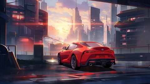 Hãng xe Toyota sản xuất phim hoạt hình- Ảnh 4. Những tựa phim hoạt hình kinh điển như Initial D đã truyền cảm hứng cho ý tưởng sử dụng phim hoạt hình để quảng cáo xe Toyota.