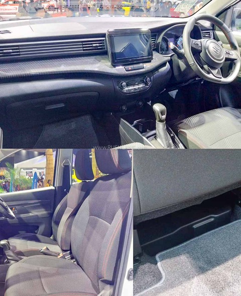 Suzuki Ertiga Hybrid tung bản mới, pin lớn hơn, đấu Mitsubishi Xpander HEV vừa ra mắt- Ảnh 3. Nội thất xe, theo quan sát, không có gì thay đổi đáng kể về thiết kế hay trang bị - Ảnh: RushLane