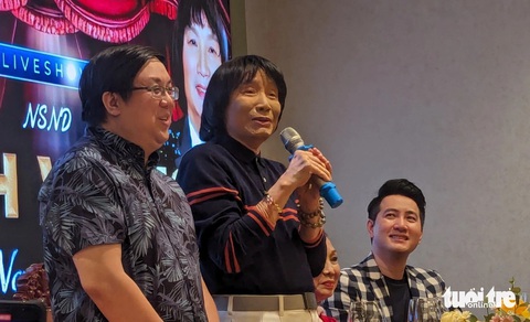 Nghệ sĩ Minh Vương tâm sự trưa 19-2- Ảnh: LINH ĐOAN Nghệ sĩ Minh Vương tâm sự trưa 19-2 - Ảnh: LINH ĐOAN