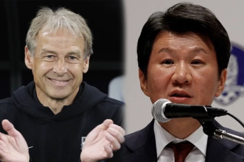 Chủ tịch bóng đá Hàn Quốc bị điều tra vì bổ nhiệm Jurgen Klinsmann- Ảnh 1. Chủ tịch KFA Chung Mong Gyu liên tục vướng vào rắc rối liên quan đến HLV Jurgen Klinsmann - Ảnh: IKMEDIA