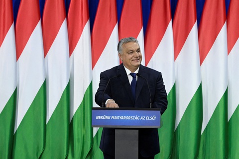 Tiến bước ở châu Âu, Trung Quốc đề nghị hỗ trợ an ninh cho Hungary- Ảnh 1. Thủ tướng Hungary Viktor Orban - Ảnh: REUTERS
