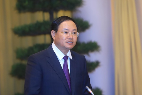 Chính thức công bố lệnh của Chủ tịch nước về Luật Đất đai với loạt điểm mới- Ảnh 1. Thứ trưởng Bộ Tài nguyên và Môi trường Lê Minh Ngân - Ảnh: GIA HÂN