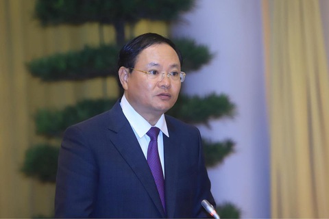 Loại đất không giấy tờ nào sẽ được cấp sổ đỏ từ 1-1-2025?- Ảnh 1. Thứ trưởng Bộ Tài nguyên và Môi trường Lê Minh Ngân - Ảnh: GIA HÂN