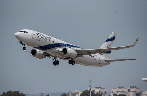 An El Al passenger plane takes off from Ben-Gurion Airport, Apr. 24, 2019. Photo by Kobi Richter/TPS. Một chiếc máy bay chở khách El Al cất cánh từ sân bay Ben Gurion - Ảnh tư liệu: Kobi Richter/TPS