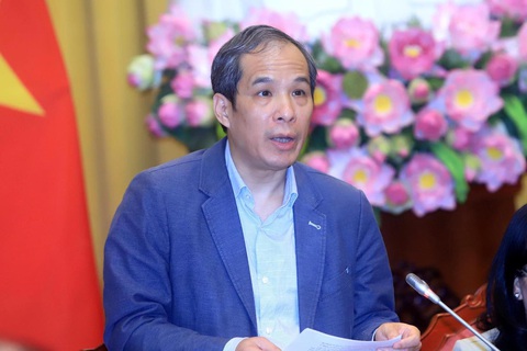 Ngân hàng phải công khai thông tin của cổ đông sở hữu từ 1% vốn điều lệ từ 1-7- Ảnh 1. Phó thống đốc Ngân hàng Nhà nước Đoàn Thái Sơn - Ảnh: GIA HÂN