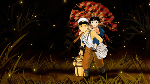 10 phim hoạt hình anime hay nhất mọi thời đại - Phần 2- Ảnh 1. Hai anh em Seita (bên trái) và Setsuko (bên phải).