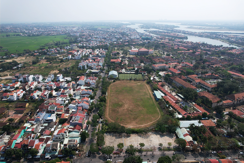 Những khu đất vàng ở phố cổ Hội An được lấy làm công viên- Ảnh 4. Sân vận động Hội An sẽ được thu hồi một phần để làm công viên