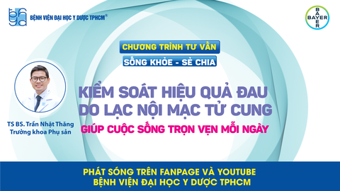 Chương trình tư vấn: Kiểm soát hiệu quả đau do lạc nội mạc tử cung- Ảnh 1. Chương trình tư vấn: Kiểm soát hiệu quả đau do lạc nội mạc tử cung