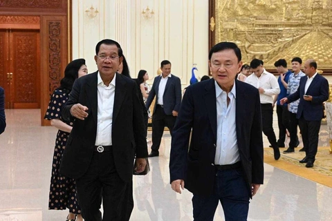 Ông Hun Sen dọa phơi bày hành động phản quốc của gia đình ông Thaksin - Ảnh 1. Hun Sen - Ảnh 1.
