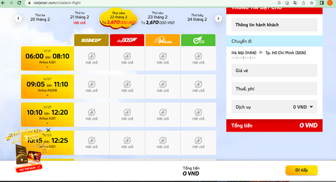Cục Hàng không yêu cầu báo cáo việc vé máy bay Tết đắt, khó mua- Ảnh 3. Vietjet