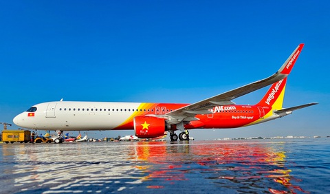 Vietjet chọn động cơ Pratt & Whitney cho 19 máy bay A321neo- Ảnh 2. Dòng máy bay A321neo đang được Vietjet khai thác sử dụng động cơ máy bay GTF