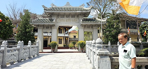 Bí ẩn vợ vua phải làm bánh bán dạo - Kỳ 4: Mấy mươi năm Chùa Kiều Đàm (Huế) với dãy tịnh xá từng là nơi bà Ân Phi tá túc mấy lần - Ảnh: T.LỘC
