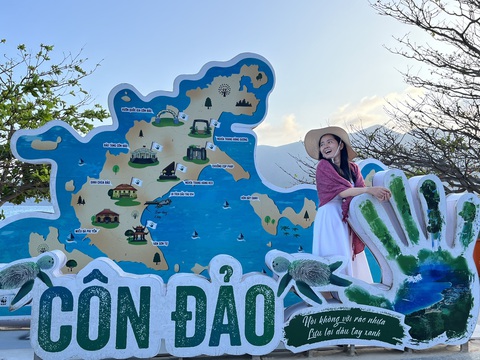 Côn Đảo - Ảnh: VŨ THỤY PHƯƠNG TRANG Côn Đảo quảng bá, tuyên truyền bảo vệ môi trường rất hiệu quả