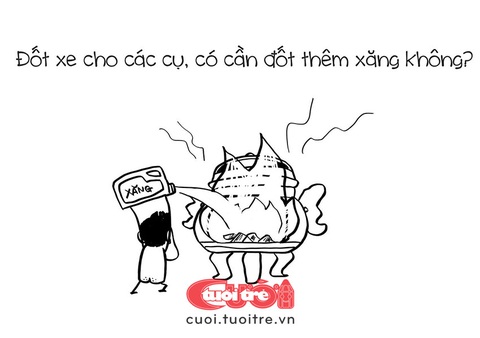 1.001 thắc mắc về vàng mã rằm tháng giêng- Ảnh 3. Dưới đó các cụ chạy xe bằng gì nhỉ?