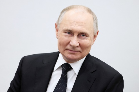 Phản ứng lạ của ông Putin khi bị ông Biden nói nặng lời- Ảnh 1. Tổng thống Nga Vladimir Putin - Ảnh: REUTERS
