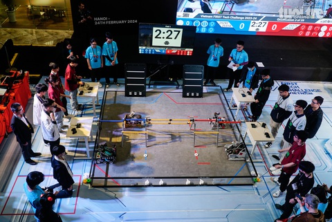 FIRST Tech Challenge Vietnam nhằm tạo ra sân chơi cho các bạn trẻ đam mê công nghệ từ lớp 7 đến lớp 12 trên toàn quốc - Ảnh: NGUYỄN HIỀN FIRST Tech Challenge Vietnam nhằm tạo ra sân chơi cho các bạn trẻ đam mê công nghệ từ lớp 7 đến lớp 12 trên toàn quốc - Ảnh: NGUYỄN HIỀN