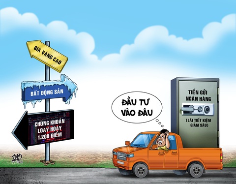 Lãi tiết kiệm giảm sâu: Đầu tư Lãi tiết kiệm giảm sâu: Đầu tư