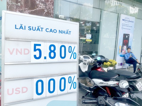 Lãi tiết kiệm giảm sâu: Đầu tư Ít ai nghĩ có ngày lãi suất như trong hình mà vẫn được gọi là cao nhất - Ảnh: T.T.D.