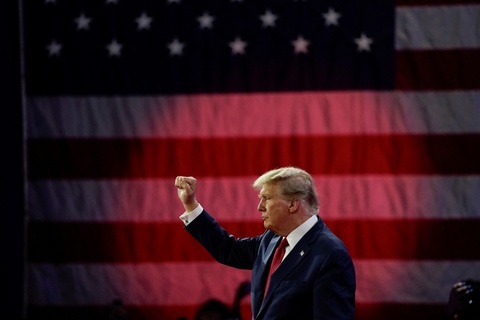Ông Trump được cho là sẽ thắng bầu cử sơ bộ tại South Carolina - Ảnh: REUTERS Ông Trump được cho là sẽ thắng bầu cử sơ bộ tại South Carolina - Ảnh: REUTERS
