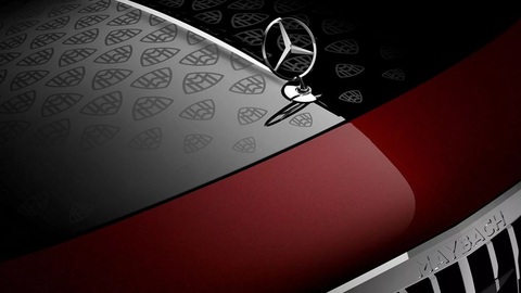Mythos của Mercedes-Benz xịn hơn Maybach, đấu Rolls-Royce, Bentley- Ảnh 2. Ảnh được vị giám đốc thiết kế Mercedes-Benz đăng tải hé lộ thiết kế đầu xe khá lạ với dòng chữ MAYBACH ở tản nhiệt cùng logo Maybach làm họa tiết trang trí ca pô - Ảnh: GORDEN WAGENER