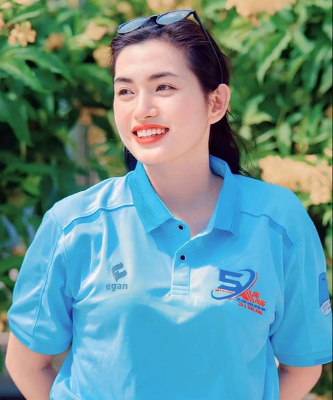 Top 15 Hoa hậu Đại dương Việt Nam 2023 tự nguyện nhập ngũ- Ảnh 1. Bùi Thị Phương Ngọc - top 15 Hoa hậu Đại dương Việt Nam 2023 - tự nguyện đăng ký nhập ngũ sau khi có tấm bằng cử nhân luật - Ảnh: Nhân vật cung cấp