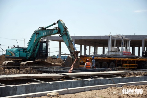 Xử phạt công trình không phép hàng ngàn m2 trong khu công nghệ cao ở Đồng Nai- Ảnh 2. Sau khi có thông tin trên báo đài, chủ đầu tư và nhà thầu đã dừng thi công. Hiện chủ đầu tư vẫn trong giai đoạn làm các thủ tục xin giấy phép xây dựng - Ảnh: A LỘC