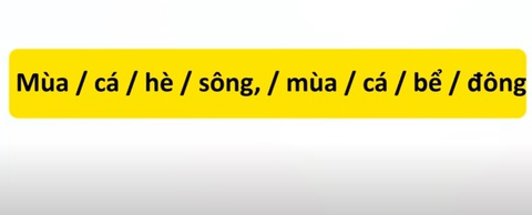 Thử tài tiếng Việt: Sắp xếp các từ sau thành câu có nghĩa (P15)- Ảnh 3. Thử tài tiếng Việt: Sắp xếp các từ sau thành câu có nghĩa (P15)- Ảnh 3.