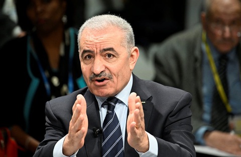 Thủ tướng Palestine từ chức do áp lực của Mỹ?- Ảnh 1. Thủ tướng Palestine Mohammad Shtayyeh - Ảnh: AFP