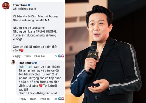 Trấn Thành: 'Làm gì có chuyện tôi không hiểu trùng dương nghĩa là gì'- Ảnh 1. Trấn Thành và bình luận gây tranh cãi của mình - Ảnh: NVCC/Facebook nhân vật