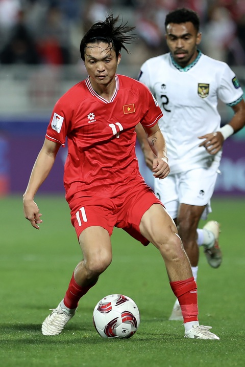 Vòng loại thứ 2 World Cup 2026: Thêm âu lo cho HLV Philippe Troussier- Ảnh 1. Tuấn Anh vắng mặt vì chấn thương là nỗi lo của HLV Philippe Troussier - Ảnh: HOÀNG TUẤN
