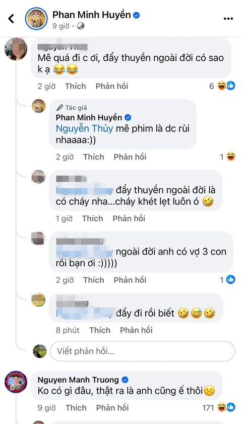 Khán giả đòi 'đẩy thuyền' với Mạnh Trường, Huyền Lizzie nói gì?- Ảnh 5. Khán giả đòi đẩy thuyền với Mạnh Trường, Huyền Lizzie trả lời