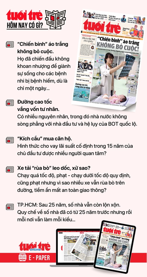 Tin tức sáng 27-2: Quy định mới cho người nước ngoài và Việt kiều mua nhà ở Việt Nam thế nào?- Ảnh 3. Tin tức đáng chú ý trên Tuổi Trẻ nhật báo ngày 27-2. Để đọc Tuổi Trẻ báo in phiên bản E-paper, mời bạn đăng ký Tuổi Trẻ Sao TẠI ĐÂY