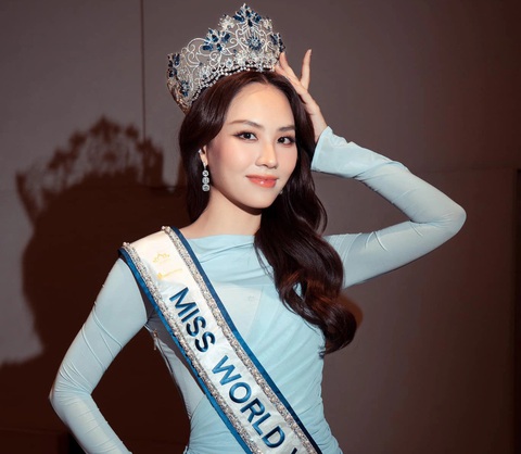 Hoa hậu Mai Phương được các chuyên trang sắc đẹp dự đoán chiến thắng Miss World 2024 - Ảnh: Facebook nhân vật Hoa hậu Mai Phương được các chuyên trang sắc đẹp dự đoán chiến thắng Miss World 2024 - Ảnh: Facebook nhân vật