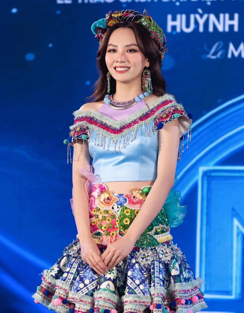 Mai Phương đi thi Miss World với tinh thần thoải mái nhất - Ảnh: Facebook nhân vật Mai Phương đi thi Miss World với tinh thần thoải mái nhất - Ảnh: Facebook nhân vật