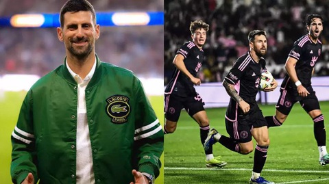 Messi, Haaland và Djokovic được đề cử cho 'Oscar thể thao'- Ảnh 1. Djokovic cùng Messi sẽ tranh giải thưởng Laureus 2024 - Ảnh: Getty