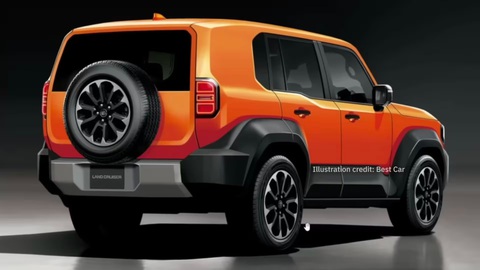 Bằng chứng cho thấy Toyota Land Cruiser mini sắp ra mắt- Ảnh 4. Với thiết kế và khung gầm đều mang thiên hướng off-road, Toyota Land Cruiser FJ sẽ là đối thủ đáng gờm của Suzuki Jimny - Ảnh: Best Car Web