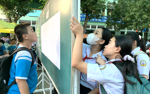 Đánh giá học sinh quốc tế (PISA), Việt Nam xếp thứ 34 trong 81 quốc gia- Ảnh 1. Học sinh Việt Nam nổi trội ở môn toán qua kết quả khảo sát PISA do OECD thực hiện - Ảnh: TRẦN HUỲNH