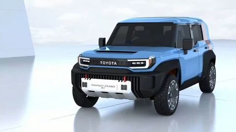 Bằng chứng cho thấy Toyota Land Cruiser mini sắp ra mắt- Ảnh 3. Thiết kế Toyota Land Cruiser FJ lấy nguyên mẫu từ concept Compact Cruiser EV ra mắt vào 2021 - Ảnh: Toyota