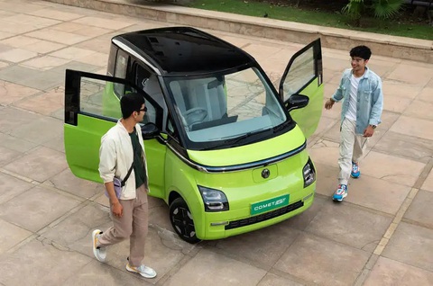 MG2: Xe điện giá rẻ nhất đội hình MG khó rẻ tại Việt Nam- Ảnh 3. Trên thực tế, MG có một dòng xe điện cỡ nhỏ giá rẻ có tên Comet ở Ấn Độ (798.000 INR - 237,4 triệu đồng), nhưng dòng xe này không đủ chất lượng làm xe toàn cầu - Ảnh: MG