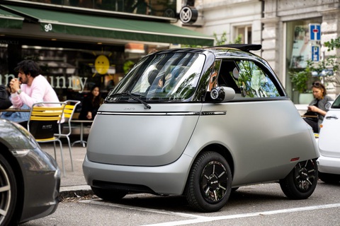 Microlino Lite: Ô tô điện không cần bằng lái, nhỏ hơn Wuling MiniEV, giá như Morning- Ảnh 9. Microlino Lite: Ô tô điện không cần bằng lái, nhỏ hơn Wuling MiniEV, giá như Morning- Ảnh 9.